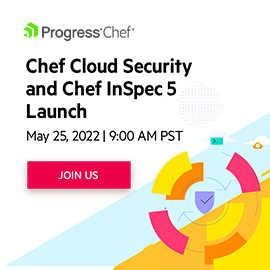 Chef Cloud Security and Chef InSpec 5 Launch